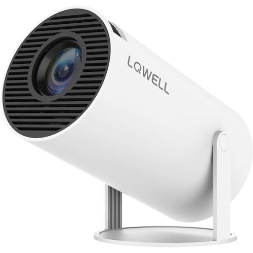 Mini Projecteur, Prend en Charge WiFi 5G, BT5.0 avec SystMe D'exploitation Android 11.0, Correction Automatique du TrapZe, 220 DegrS, 130 Pouces pour TLPhone/PC/Lap/Stick, HDMI