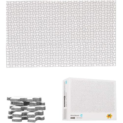 Mini Puzzle Blanc De 1000 Pices,  Peindre Soi-Mme, 42 Cm X 29,7 Cm, 2 Mm, Mini Puzzle Familial, Pression Rduite, Cadre Difficile, Pour Enfants Et Adultes