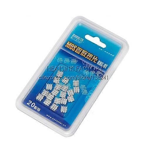 Mini RHS-01 Dissipateur thermique pour DDR DDR2 DDR3 RAM Radiateur Refroidisseur avec ruban thermique