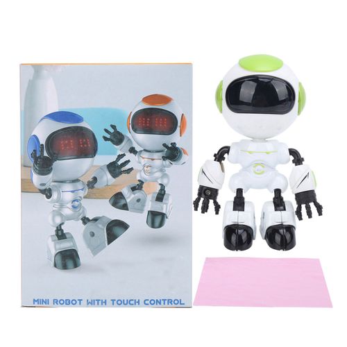 Mini Robot Intelligent Parlant Pour Enfant R8, Jouet Interactif A Commande Tactile