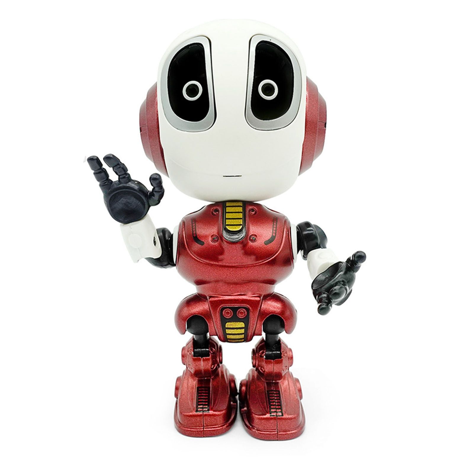 Mini Robot Parlant En Alliage, Controle Tactile Intelligent, Conversation Enregistree, Chargement, Jouets Pour Enfants Avec Yeux Led