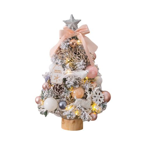 Mini Sapin De Nol Fait  La Main Avec Lumires, Table De Salon, 45cm