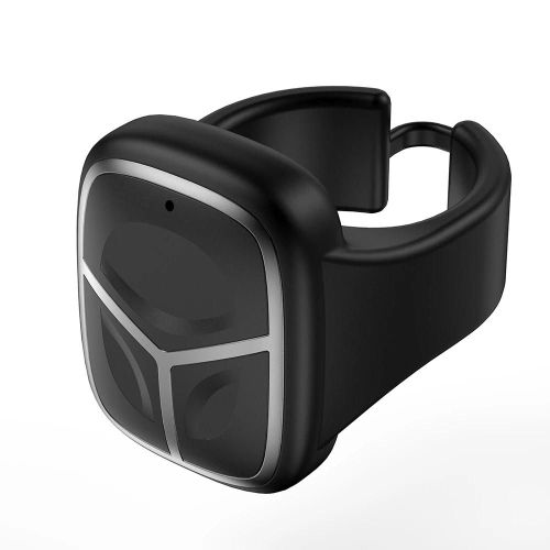 Mini tlcommande de dfilement vido compatible Bluetooth Tlcommande polyvalente de prise de photos pour tourner les pages d'un livre lectronique
