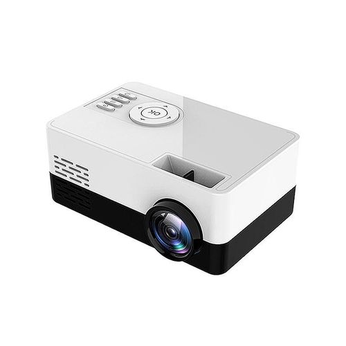 Mini Vidoprojecteur HD 1080P Portable Support TF AV U-Disk LED Lger YONIS
