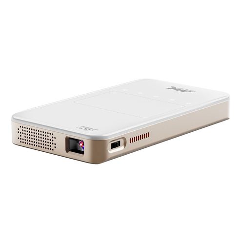 Mini Vidoprojecteur Portable Android 4K Pico Projecteur Intelligent WiFi + SD 256Go Blanc YONIS