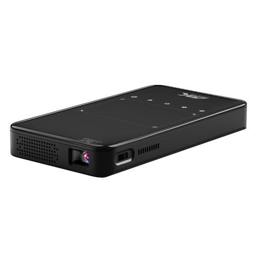 Mini Vidoprojecteur Portable Android 4K Pico Projecteur Intelligent WiFi + SD 32Go Noir YONIS