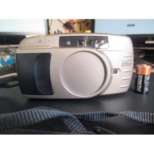 Minolta RIVA ZOOM 125EX Appareil Photo compact 35mm Zoom 39-125mm