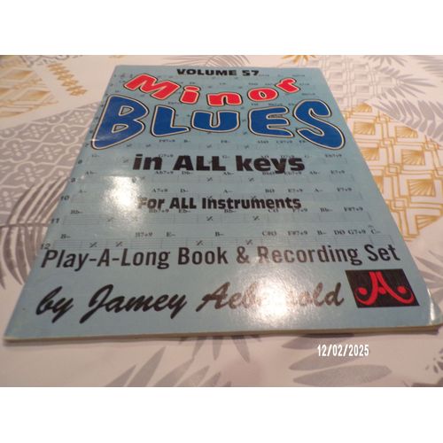 Minor Blues In All Keys For All Instruments Volume 57