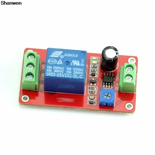 Minuterie De Retard 12v, Relais Ne555, Interrupteur De Retard Rglable 1  20 Secondes Cc, Nouveau