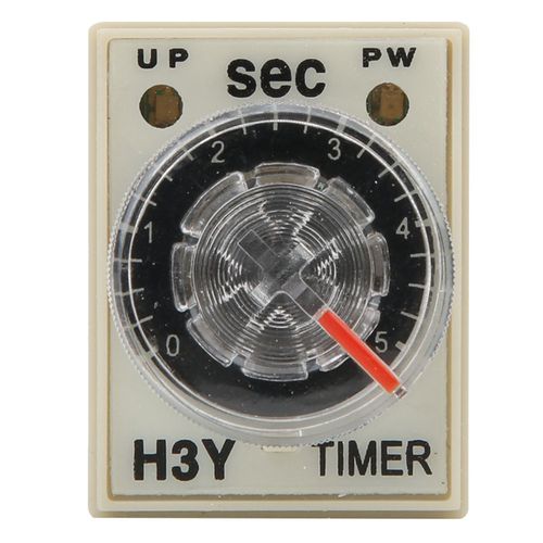 Minuterie De Retard H3y-2 8p, Relais De Minuterie 0   5 Secondes, Type De Cadran, Synchronisation 5a à Usages Multiples<Br>(24 V Cc)