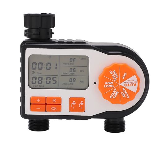 Minuterie éLectronique D'arrosage De Jardin Avec éCran Lcd, ContrôLeur D'irrigation Automatique