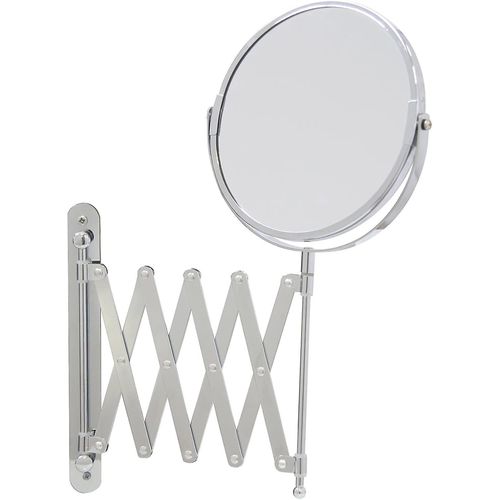 Miroir De Maquillage Mural Rond Moderne Avec Cadre En Aluminium - Installation Facile Et Design cologique