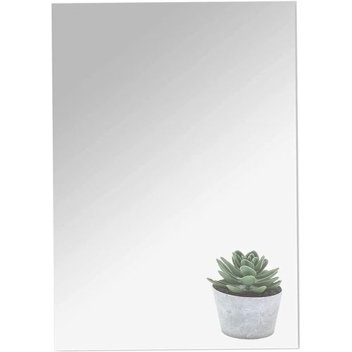 Miroir Mural 40 X 30 Cm Miroir Adhesif Mural Grand Miroir Autocollant Flexible Miroir Acrylique Adhsif Miroir Mural Adhesif Pour Salle De Bain, Salon, Chambre
