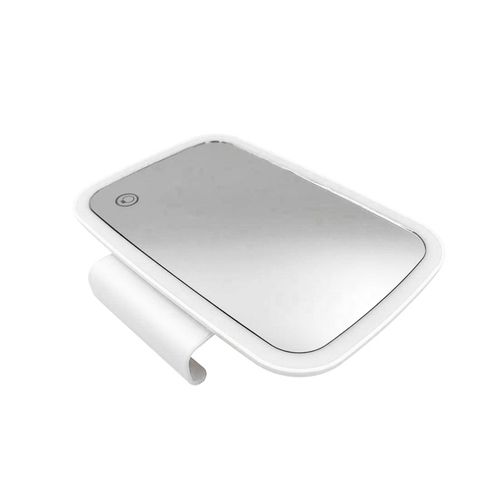 Miroir Pare-Soleil De Voiture Avec Lumieres Led, Miroir De Courtoisie A Clipser, Miroir De Maquillage A Ecran Tactile Pour Automobile
