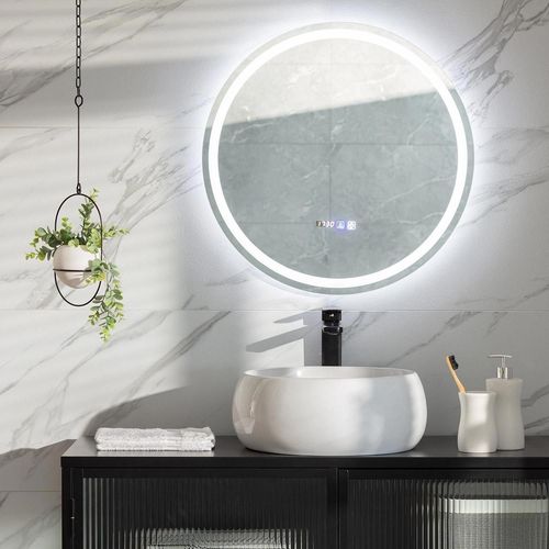 Miroir Salle De Bain Avec clairage Led Stiniva 60cm Slectionnable (Chaud-Neutre-Froid)