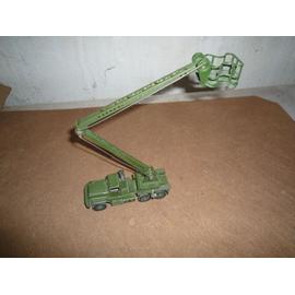 dinky toys béquille stabilisateur métal camion servicing platform militaire 667 
