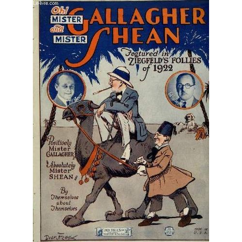 Mister Gallagher And Mister Shean - Piano Chant En Anglais.   de COLLECTIF