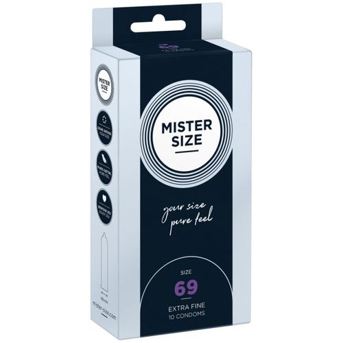 Mister.Size Prservatifs 69 Mm 10 Pices