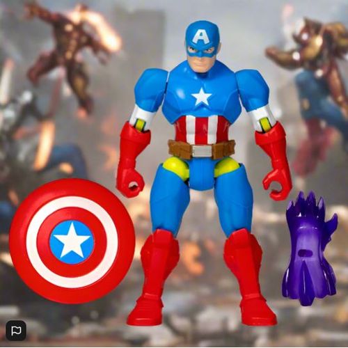 Mixmashers Marvel Captain America Action Figure 12cm