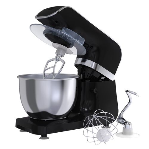 Mliter Robot multifonction patissier Mlangeur Automatiques de Malaxage 800W Outils de Cuisine 6 vitesses, Arrangement de Temps Noir