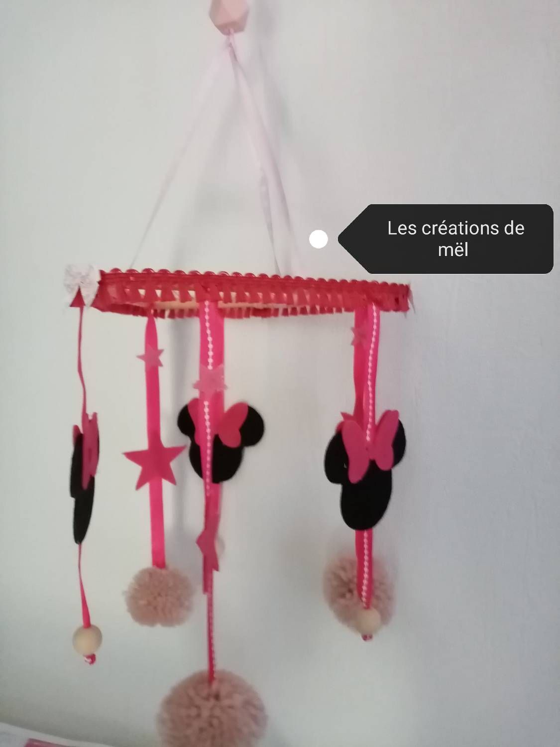 Mobile Minnie Chambre Decoration Bebe Rakuten