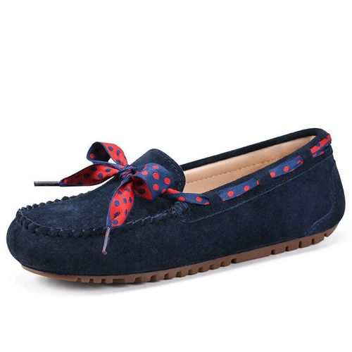 Mocassin En Cuir Vritable Pour Femmes,Chaussures De Conduite,Faites  La Main,Mode Dcontracte - 40