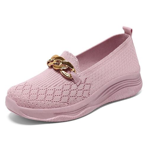 Mocassins  Enfiler Pour Femmes,Baskets Plates Pour Dames,Chaussures Confortables D't,Chaussures Dcontractes En Coton Spinal,Nouvelle Tendance 2024 - 37