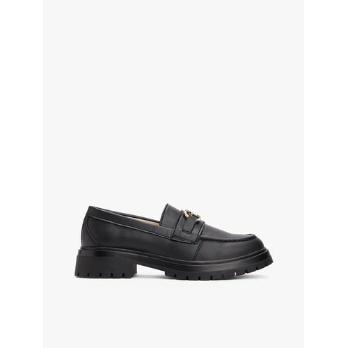 Mocassins Crants  Dtails Mtalliques Low Cut Shoe/Black - 31