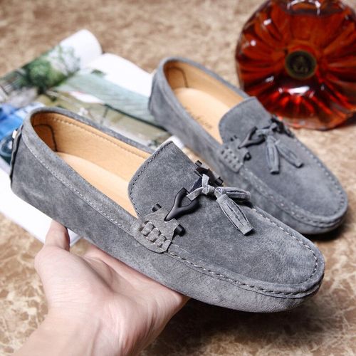 Mocassins De Conduite Pour Hommes D'affaires,Chaussures Plates En Daim Pour Hommes,Mocassins Dcontracts Pour Hommes,Chaussures De Marque  Pampilles,Mode Estivale - 38