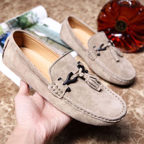 Mocassins De Conduite Pour Hommes D'affaires,Chaussures Plates En Daim Pour Hommes,Mocassins Dcontracts Pour Hommes,Chaussures De Marque  Pampilles,Mode Estivale - 40