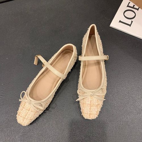 Mocassins lgants  Semelle Souple Pour Femme,Chaussures Simples  La Mode,Ronde,Parka,Grand-Mre,Printemps 2024 - 36