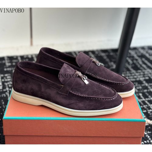 Mocassins En Cuir  Enfiler Pour Femmes,Bout Rond,Chaussures Plates,Gland,Pendentif En Mtal,Design,Marque De Luxe,Chaussures De Marche,Haute Qualit - 42