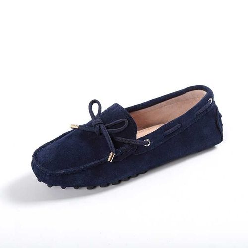 Mocassins En Cuir Pour Femmes,Chaussures De Conduite,Confortables Et Dcontractes,Faites  La Main, La Mode,Plates,2023 - 35