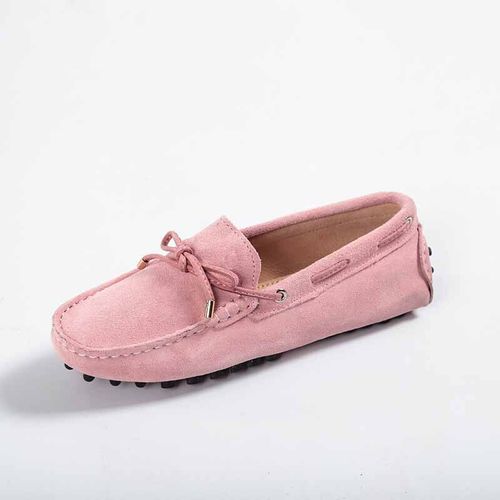 Mocassins En Cuir Pour Femmes,Chaussures De Conduite,Confortables Et Dcontractes,Faites  La Main, La Mode,Plates,2023 - 34