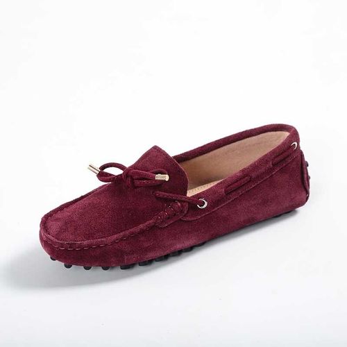 Mocassins En Cuir Pour Femmes,Chaussures De Conduite,Confortables Et Dcontractes,Faites  La Main, La Mode,Plates,2023 - 39