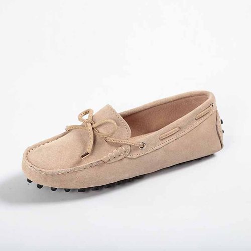 Mocassins En Cuir Pour Femmes,Chaussures De Conduite,Confortables Et Dcontractes,Faites  La Main, La Mode,Plates,2023 - 42