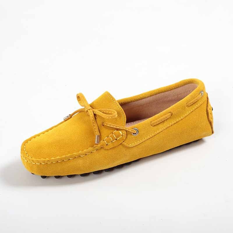 Mocassins En Cuir Pour Femmes,Chaussures De Conduite,Confortables Et Dcontractes,Faites  La Main, La Mode,Plates,2023 - 42