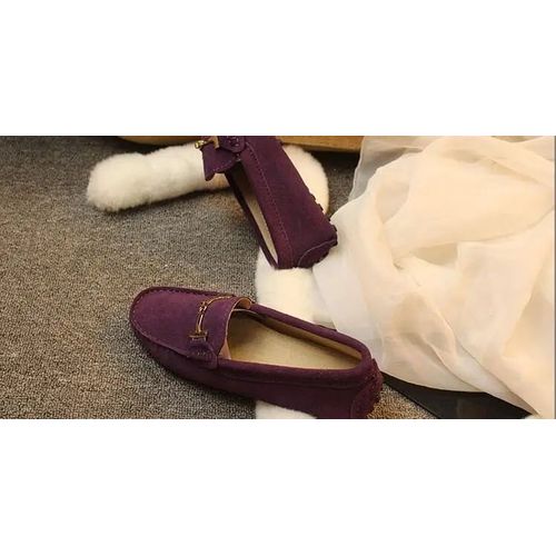 Mocassins En Cuir Vritable Pour Femmes,Chaussures De Conduite Plates Et Dcontractes,Printemps Et t 2024 - 42
