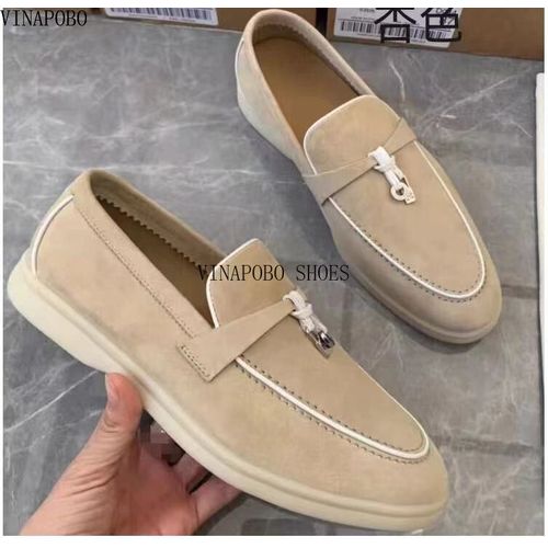 Mocassins En Cuir Vritable Pour Femmes,Chaussures De Marche Plates Dcontractes,Pendentif Pompon,Marque De Luxe,Haute Qualit - 41