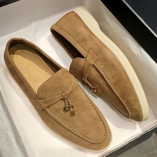 Mocassins En Cuir Vritable Pour Femmes,Chaussures Paresseuses Dcontractes,Chaussures Plates,Verrouillage Astronomique,Construction Unique,Style Britannique,Chaussures Dtecte Y,Chaussures De - 37