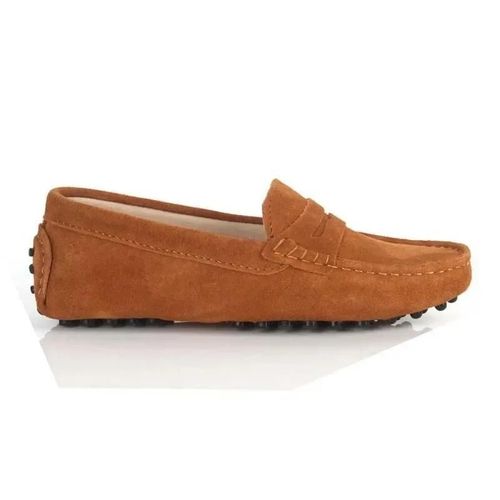 Mocassins En Cuir Vritable Pour Femmes,Chaussures Plates,Dcontractes, Enfiler,Pour La Conduite,2024 - 40