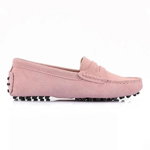 Mocassins En Cuir Vritable Pour Femmes,Chaussures Plates,Dcontractes, Enfiler,Pour La Conduite,2024 - 37