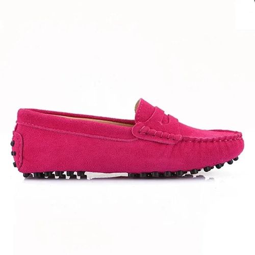 Mocassins En Cuir Vritable Pour Femmes,Chaussures Plates,Dcontractes, Enfiler,Pour La Conduite,2024 - 40