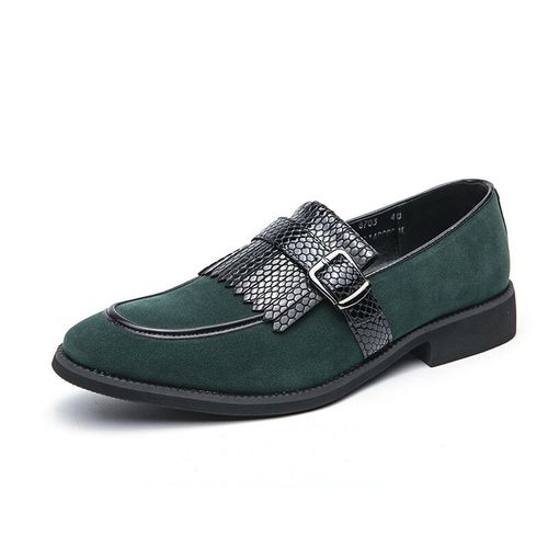 Mocassins En Daim  Bout Pointu Pour Hommes,Chaussures Provoqu,Cuir,Dcontract,Confortable,Grande Taille 46,Nouvelle Mode