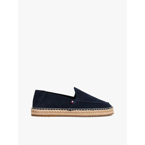 Mocassins En Daim  Corde Hilfiger Flex Espa Suede Loafer/Navy Blue - 43