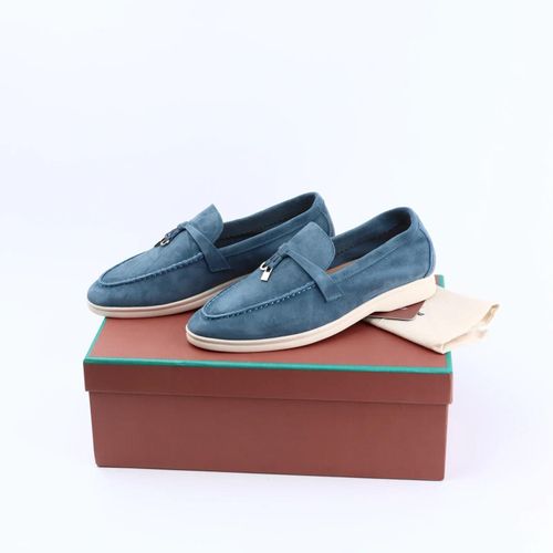 Mocassins En Daim Pour Femmes,Chaussures De Marche D't,Mocassins De Printemps,Mode Dcontracte,Cuir,Pendentif En Mtal,Chaussures Plates,Mules  Enfiler Paresseuses,Automne - 40