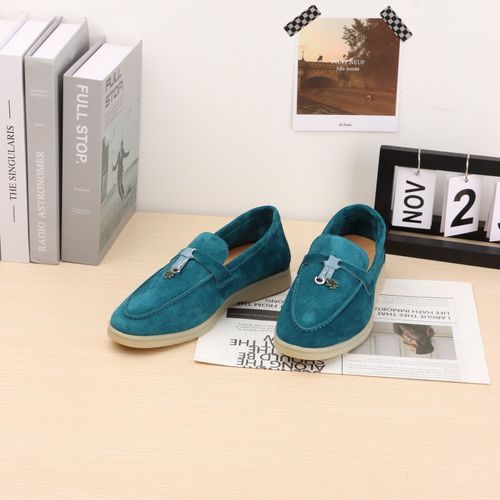 Mocassins En Daim Pour Femmes,Chaussures De Marche D't,Mocassins Dcontracts En Cuir,Chaussures Plates  Pendentif En Mtal,Mules  Enfiler Paresseuses,Mode Printemps Et Automne - 38