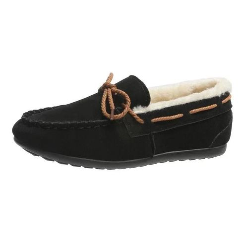 Mocassins En Peluche Pour Femmes,Chaussures Plates Dcontractes,Mocassins Souples Pour Femmes,Chaussures En Coton  Enfiler,Chaud Et Confortable,Hiver - 41