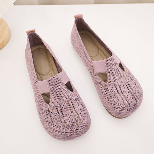 Mocassins vids Pour Femmes,Chaussures Dcontractes,Baskets Parker Carres  Talon Plat,Chaussures Pieds Nus D't,Chaussures Plates Pour Femmes,Automne - 38