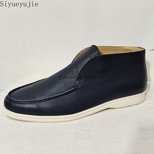 Mocassins Formels En Daim Vritable Pour Femmes,Chaussures  Enfiler,Baskets  Semelle En Caoutchouc,Parker Rond,Ouvert,Dcontract,Marque,Chaussures De Marche,Haute Qualit - 39